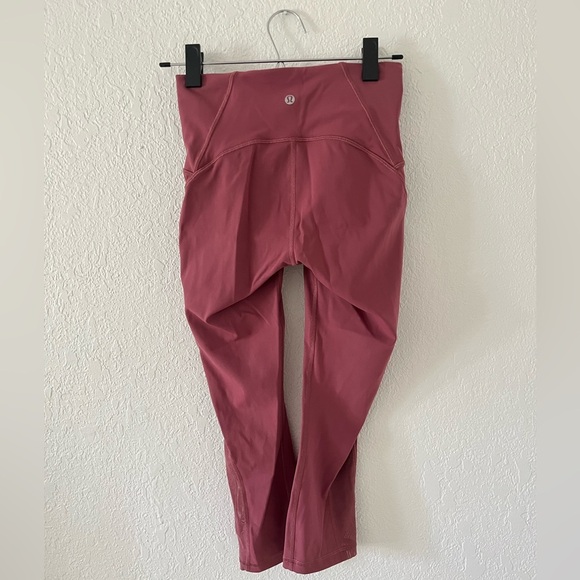 Lululemon Train Times Crop 21” - So Merlot - Picture 3 of 8